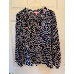 Lilly Pulitzer Silk Blouse